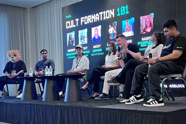 Dan on a conference panel